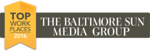 Top Work Places - 2016. The Baltimore Sun Media Group